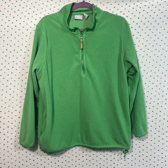 Northwest Blue Green Fleece Pullover Sweatshirt - Picture 1 of 3
